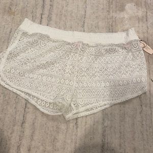 Victoria’s Secret pajama shorts lace